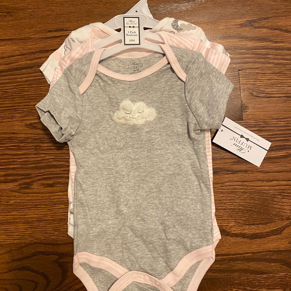 NWT baby onesies